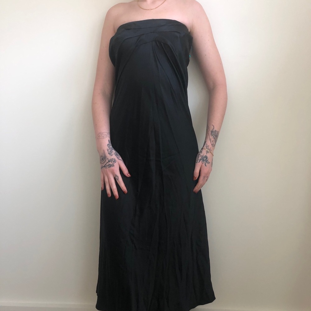 Mystery Silk Maxi dress
